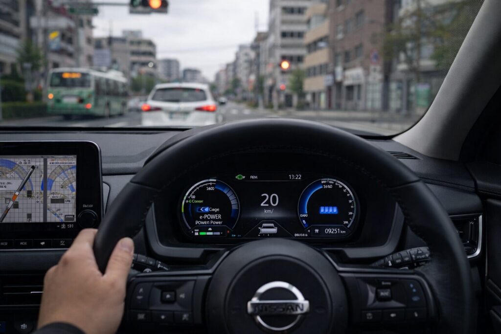 エクストレイル乗り味・e-POWERの癖は合う/合わないが出やすい