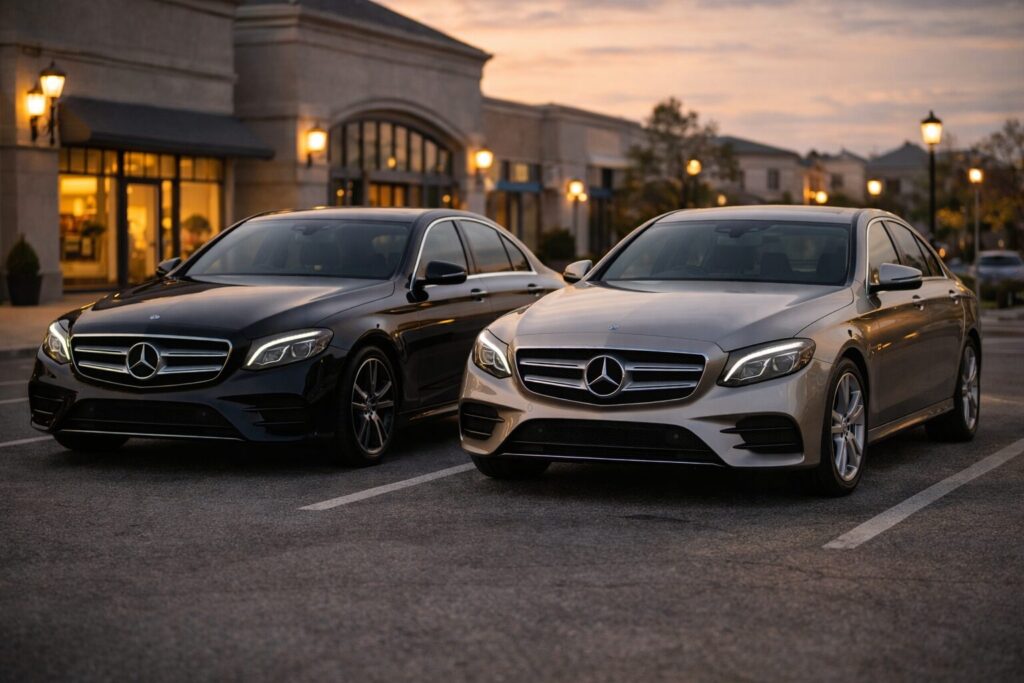 モハーベシルバー vs オブシディアンブラック