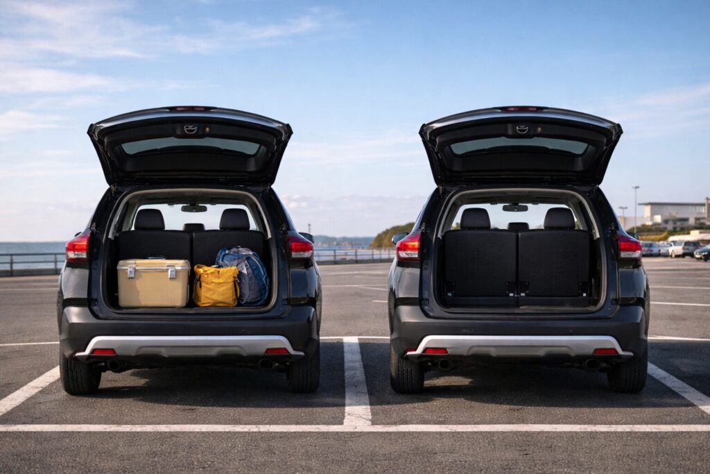 エクストレイル5人乗りと7人乗り、どちらが後悔しにくい?