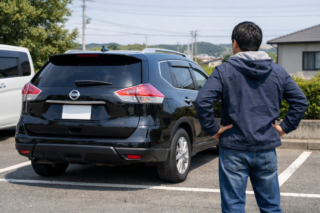 エクストレイルバックドア開かない時はどうする？