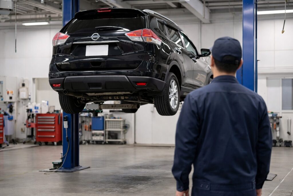 エクストレイル開閉そのものができない場合｜モーター・ワイヤーの関与