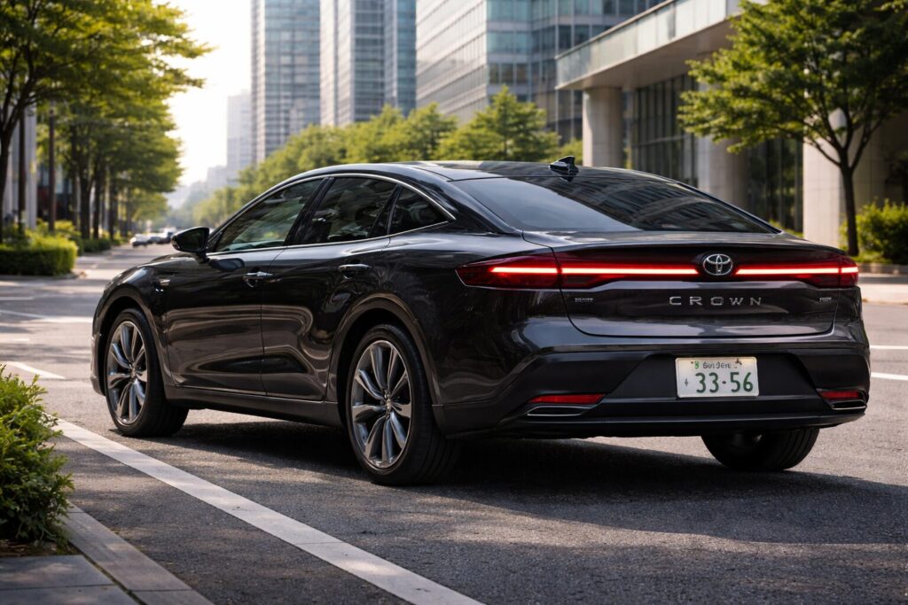 クラウンはポルシェか ただし実際は「似せた」というより方向性が近づいた