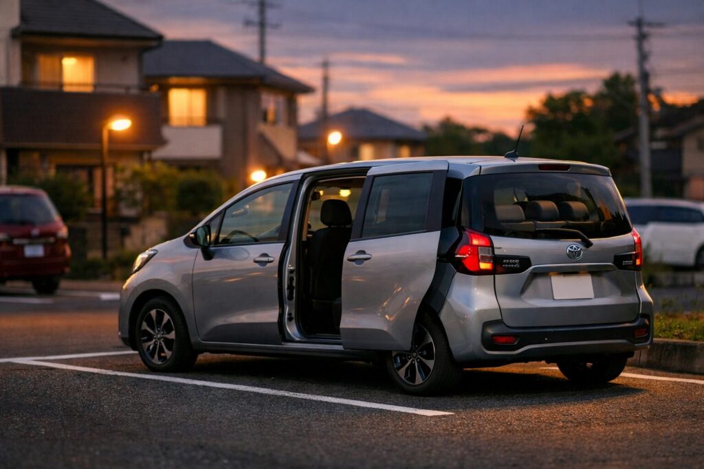 シエンタ７人乗り狭いか