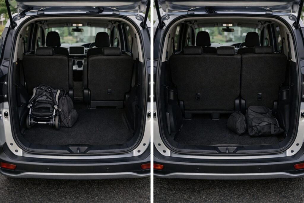 シエンタ7人乗りにしたことで“二列目・荷室も狭くなるのか”を検証