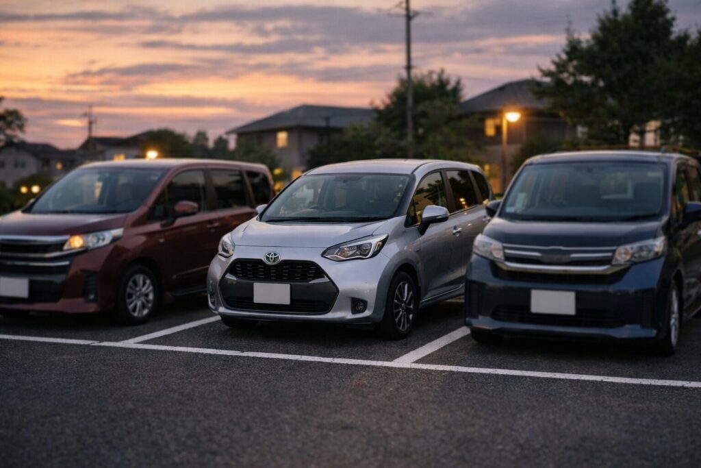 シエンタ7人乗りが合わない人の候補（フリード・ソリオ など）