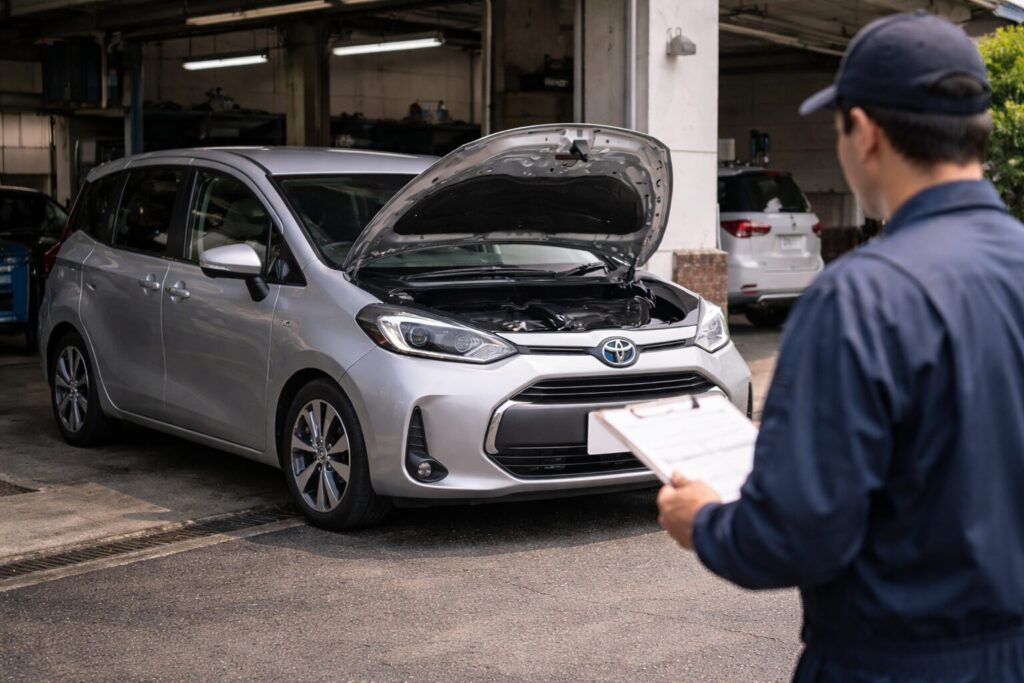 シエンタ中古のガソリン車が安い理由と、選ぶときの注意点