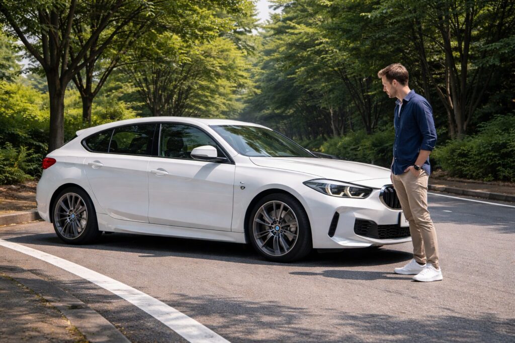 BMW1シリーズの乗り心地は「やや硬め」が基本評価