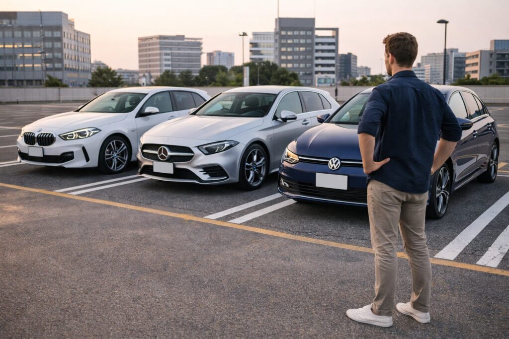 Aクラスやゴルフとの乗り心地比較