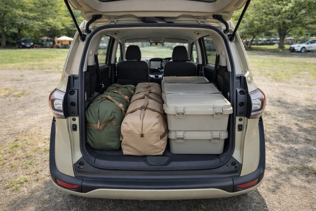 シエンタ　荷室優先の人には5人乗りが最もフィットする