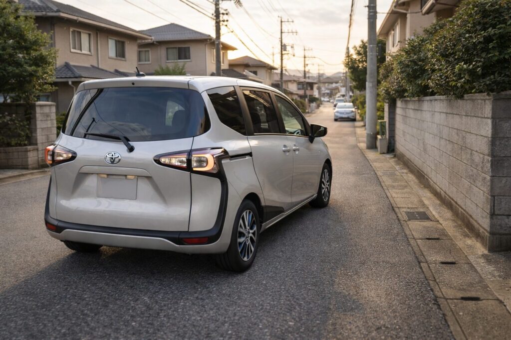 シエンタ　街乗り中心で3列目を使う機会がない人